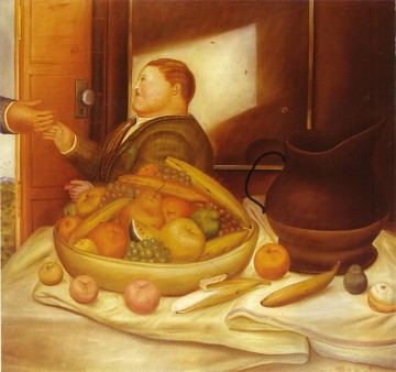 Fernando Botero Painting - Hola Fernando Botero.